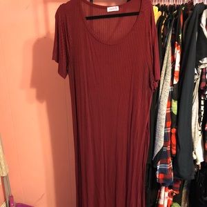 Long shirt with high splits plus size